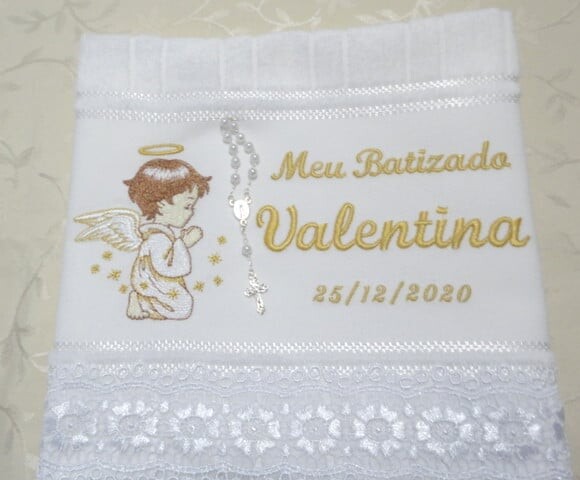 Toalha para Batismo