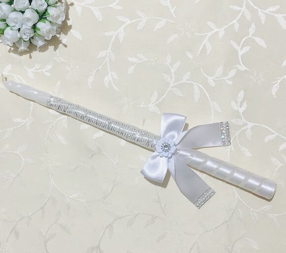 Vela Customizada para Batizado, Crisma ou Comunhão