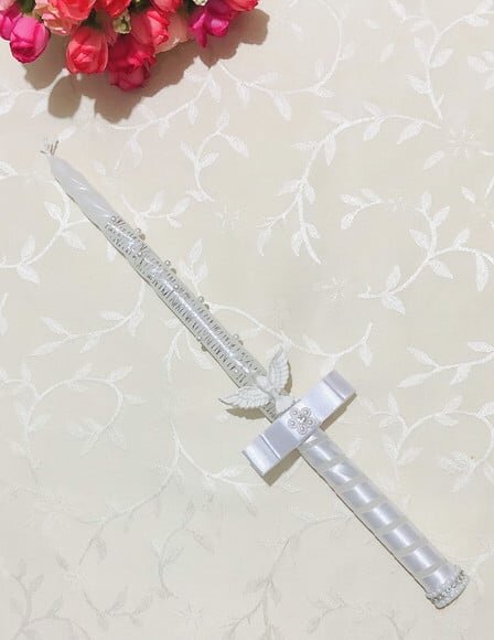 Vela Batizado com Pombinha