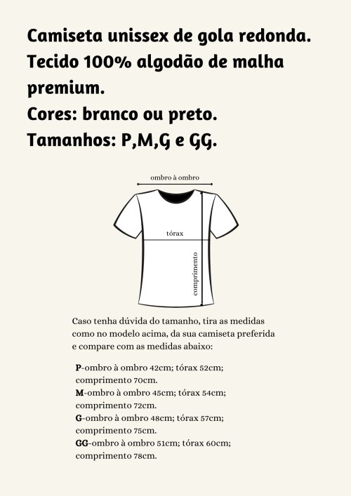 Camiseta Bordada - Personalizada com Frase