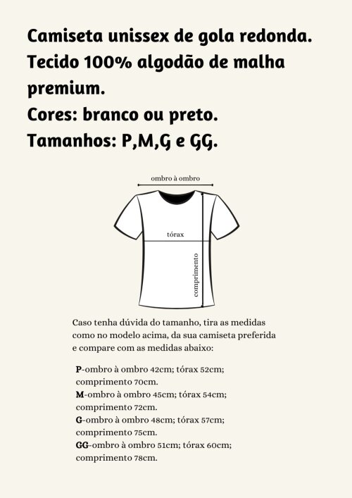 Camiseta Bordada à Mão Personalizada com Frase