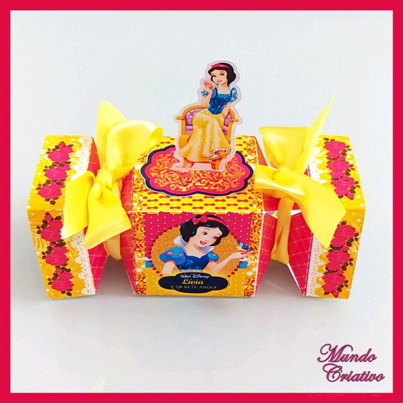 Caixa Bala Branca de Neve