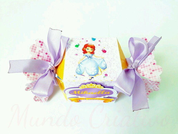 CAIXA BALA PRINCESA SOFIA