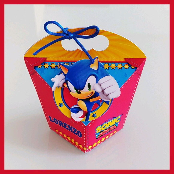 Caixa Coração Sonic