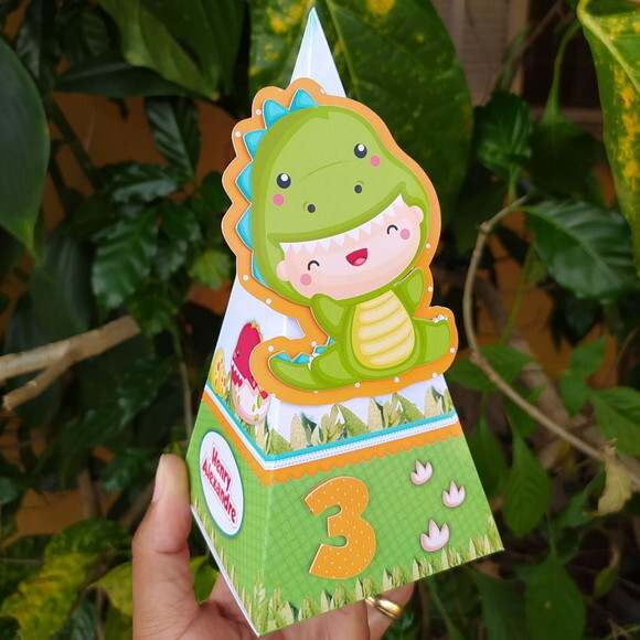 Caixa Dinossauro Baby