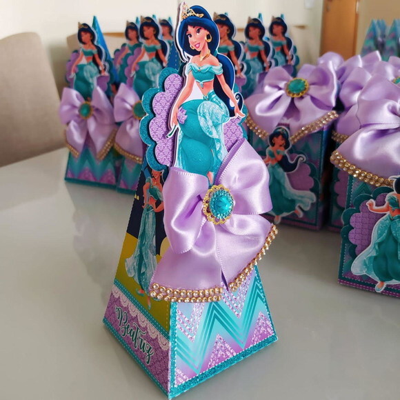 Caixa Luxo Princesa Jasmine