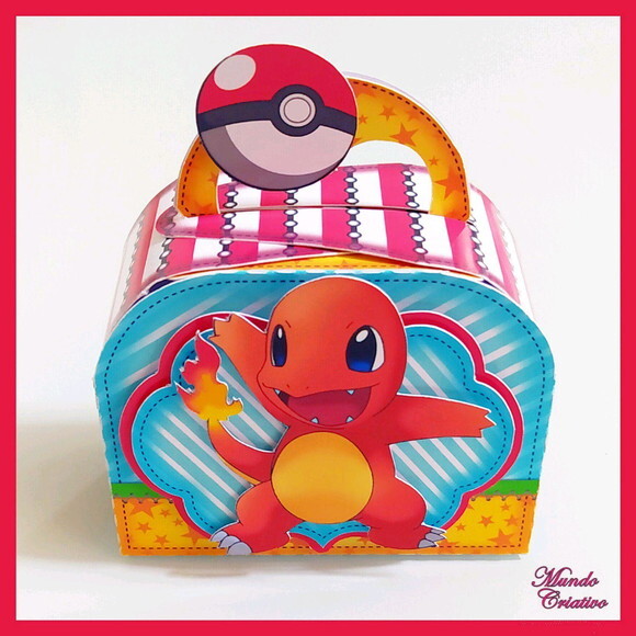 Caixa Maletinha Pokemon
