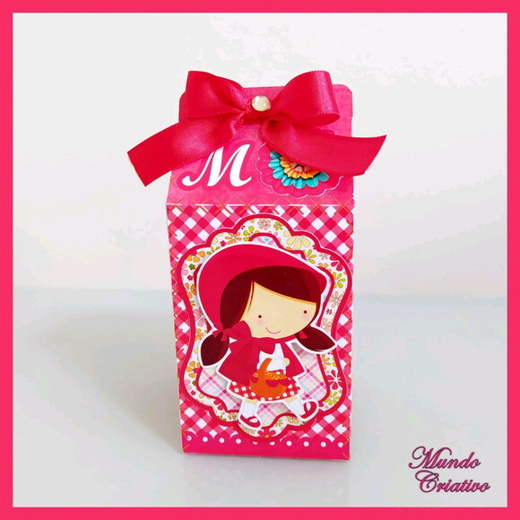 Caixa Milk Chapeuzinho Vermelho