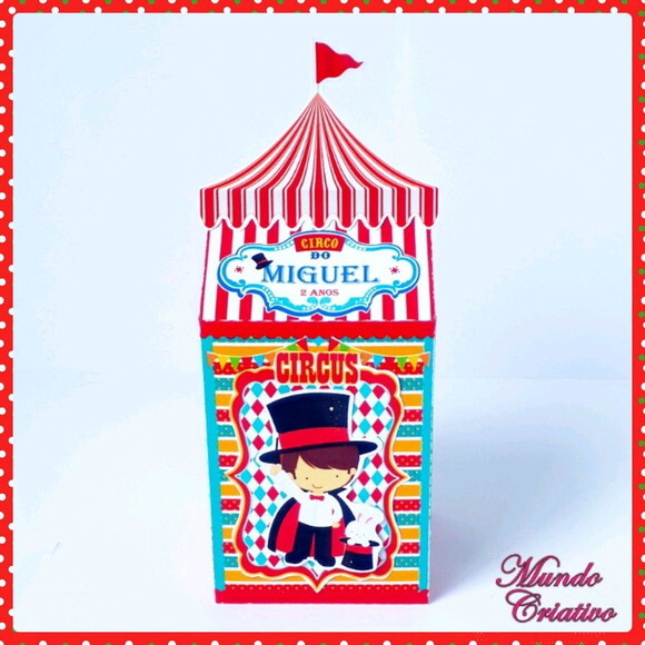 Caixa Milk Circo