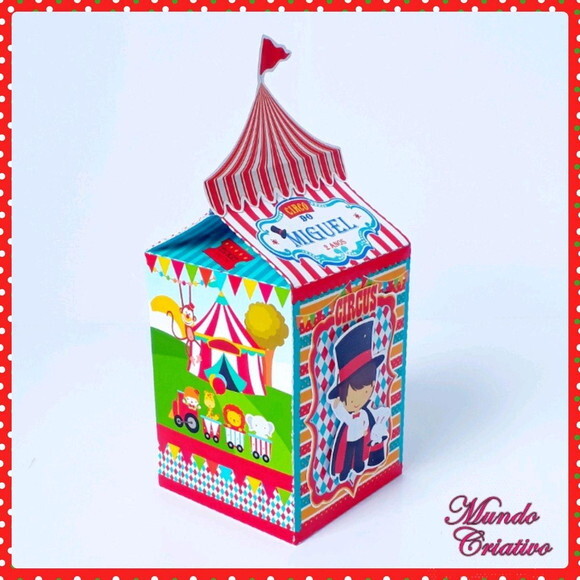 Caixa Milk Circo