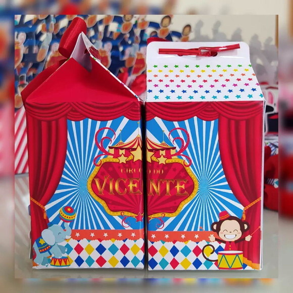 Caixa Milk Circo
