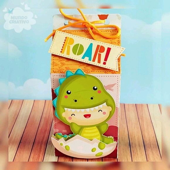 Caixa Milk Dinossauro Baby