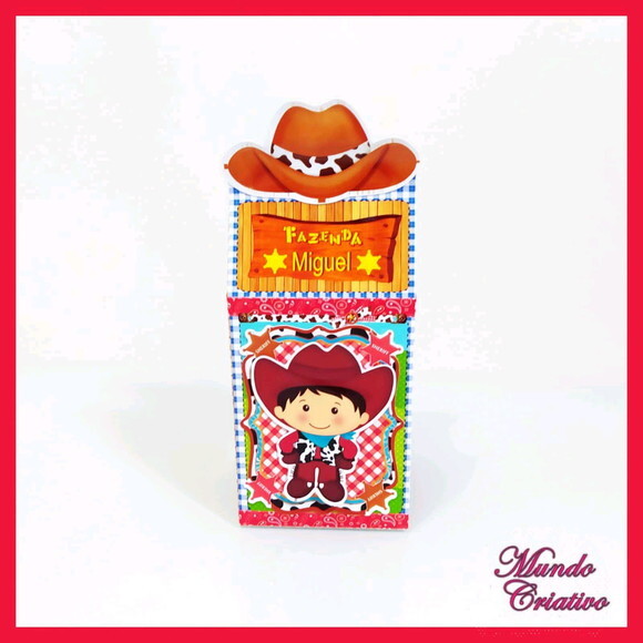 Caixa Milk Fazendinha