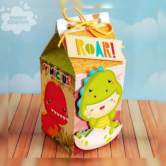 Caixa Milk Dinossauro Baby