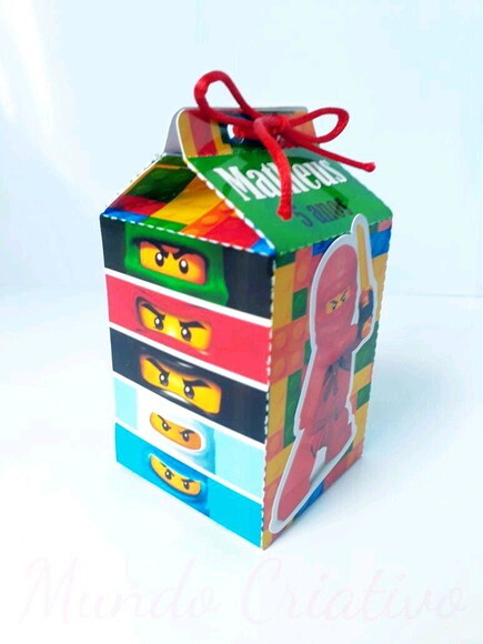 Caixa Milk Lego Ninjago