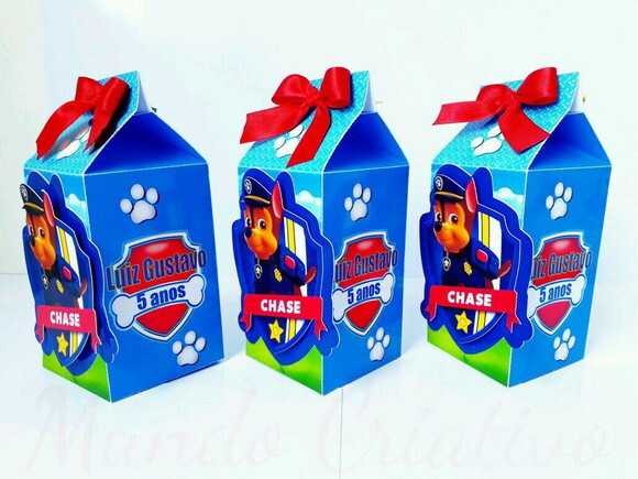 Caixa Milk Patrulha Canina