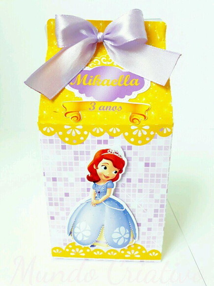 CAIXA MILK PRINCESA SOFIA