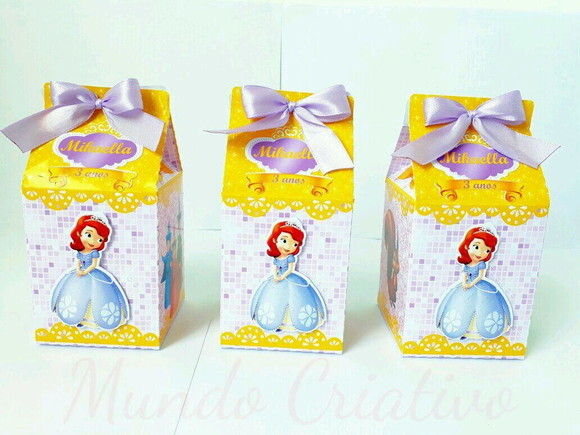 CAIXA MILK PRINCESA SOFIA