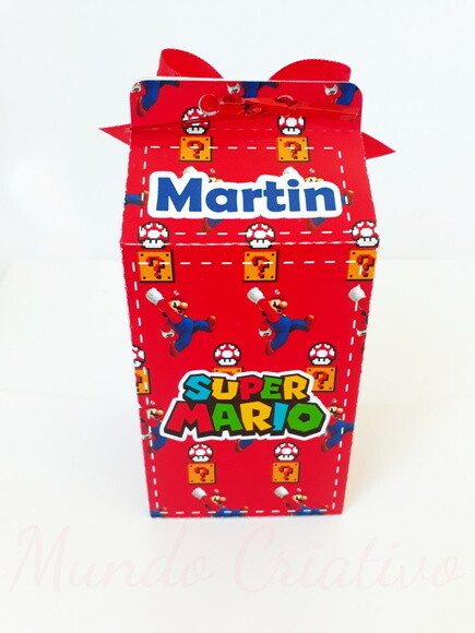 Caixa Milk Super Mário