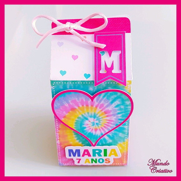 Caixa Milk Tie Dye