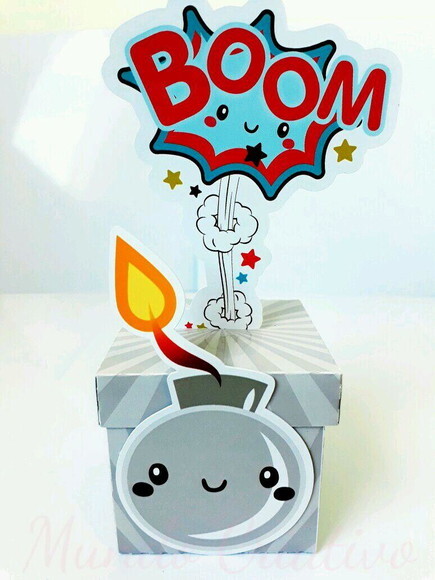 Caixa Personalizada BOOM