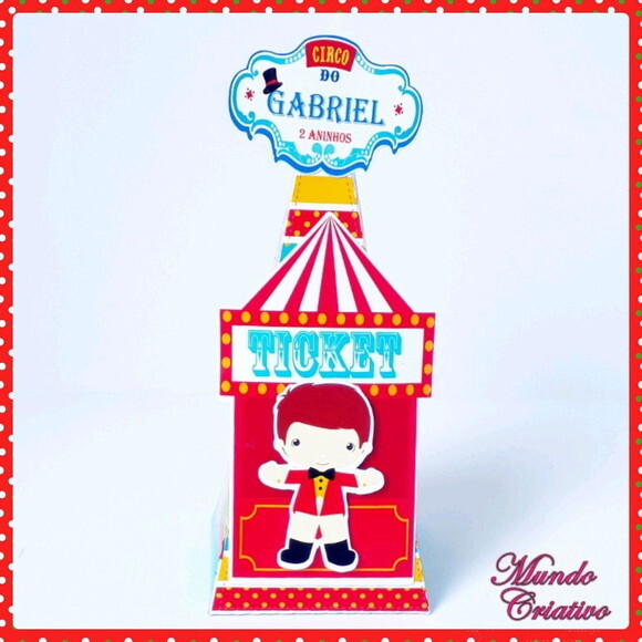 Caixa Pirâmide Circo