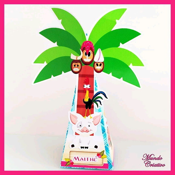 Caixa Pirâmide Moana Baby