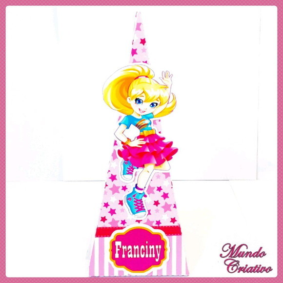 Caixa Pirâmide Polly