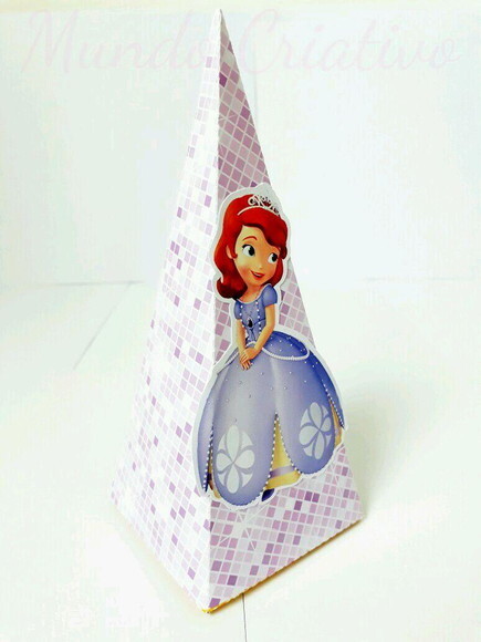 CAIXA PIRÂMIDE PRINCESA SOFIA