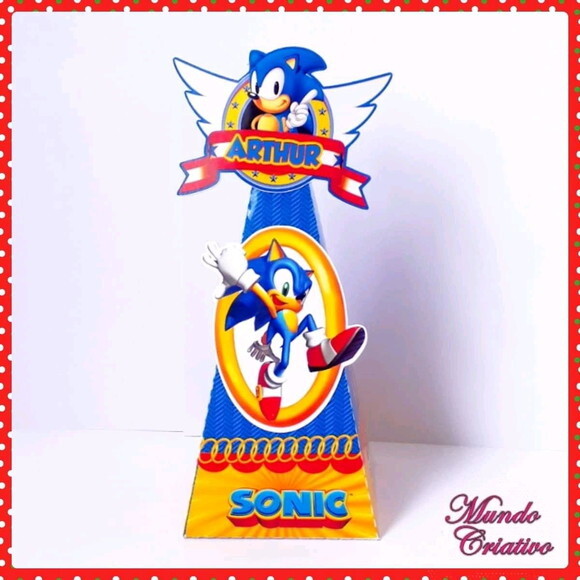 Caixa Pirâmide Sonic