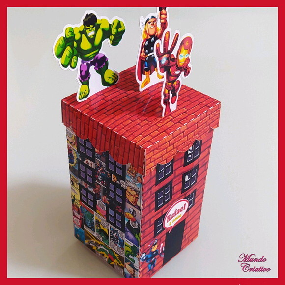 Caixa Prédio Vingadores