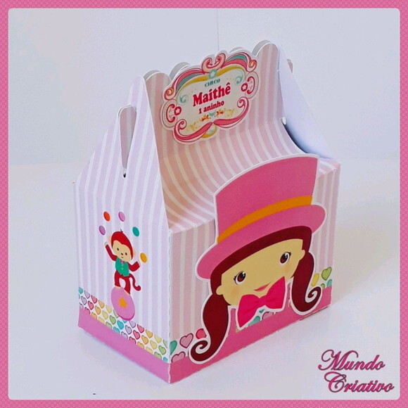 Caixa Sushi Circo Rosa