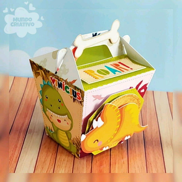 Caixa Sushi Dinossauro Baby