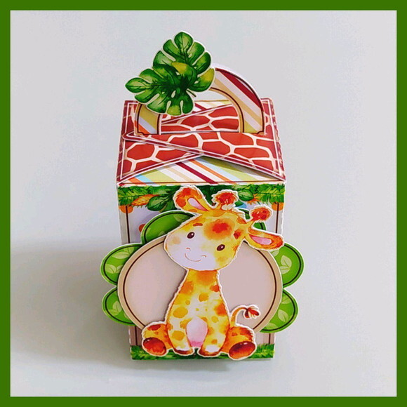 Caixa Sushi Tema Safari