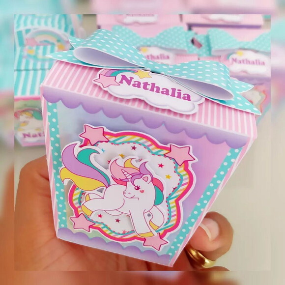 Caixa Sushi Unicornio
