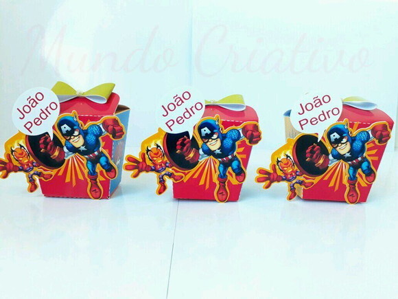 Caixa Sushi Vingadores