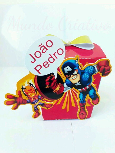 Caixa Sushi Vingadores