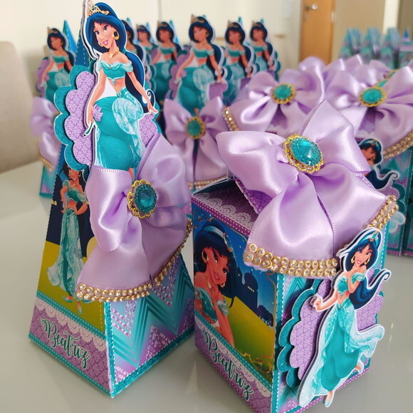 Caixas Luxo Princesa Jasmine