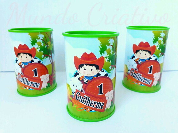 Cofrinho Personalizado Fazendinha