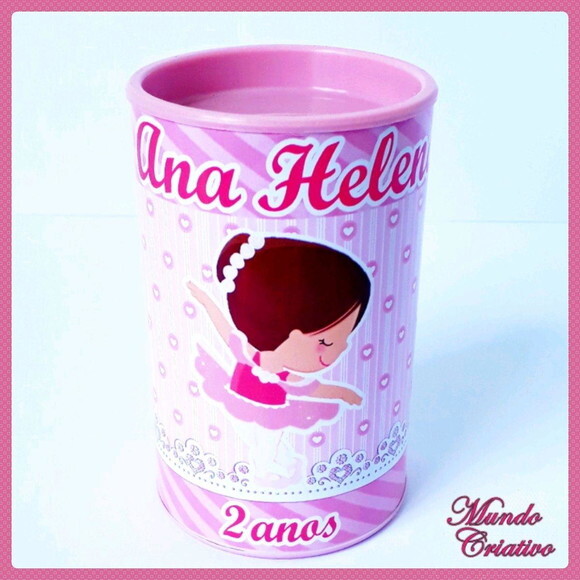 Cofrinho Princesa Bailarina