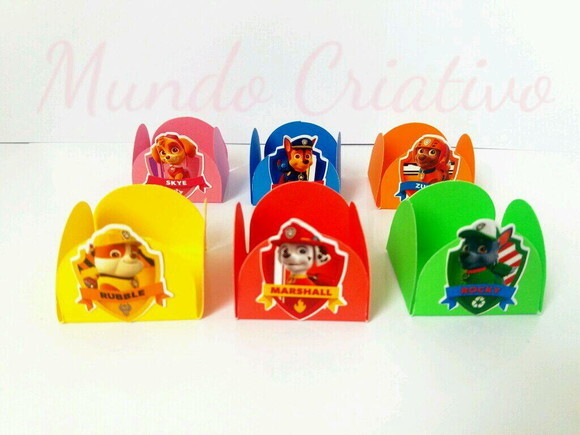 Forminhas Personalizadas Patrulha Canina