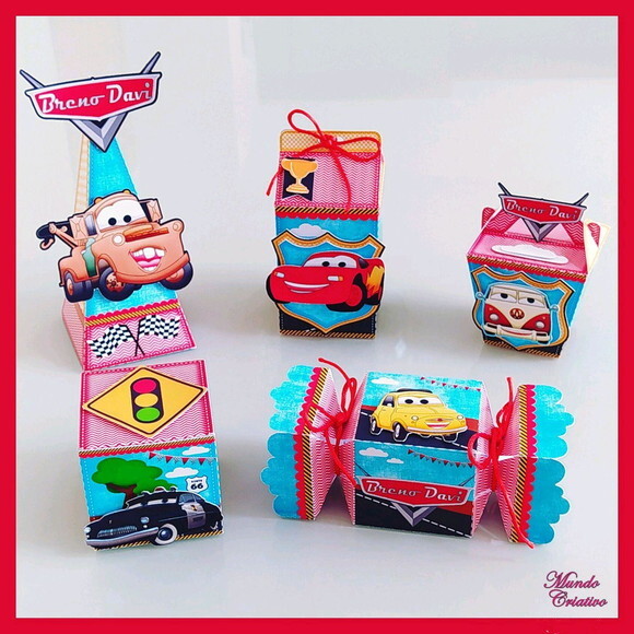 Kit Festa Carros - Relâmpago Mcqueen