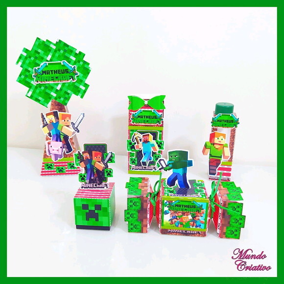 Kit Festa Minecraft