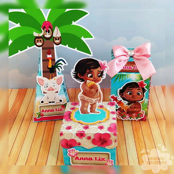 Kit Festa Moana Baby
