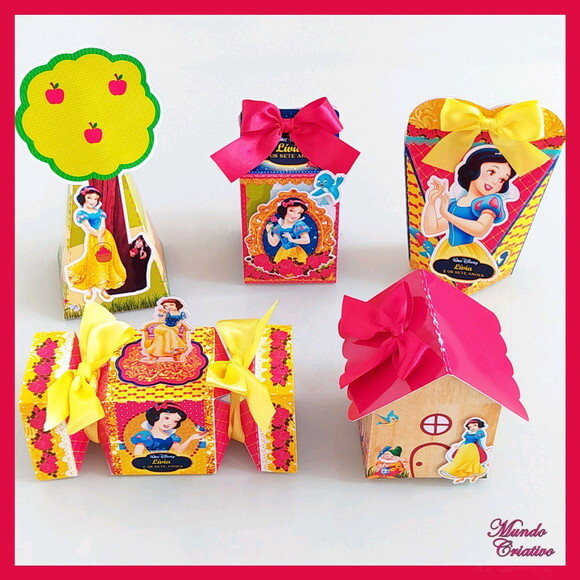 Kit Personalizado Branca de Neve