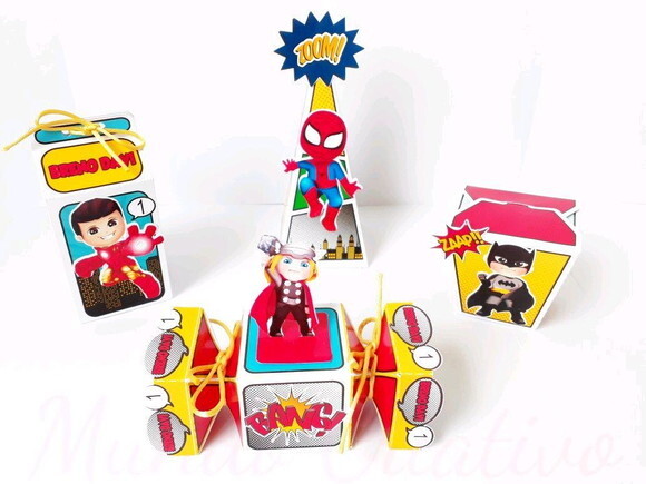 Kit Personalizado Heróis Baby