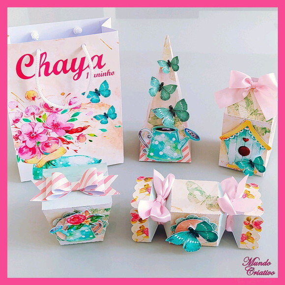 Kit Personalizado Jardim das Borboletas