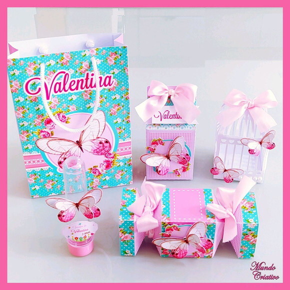 Kit Personalizado Jardim das Borboletas