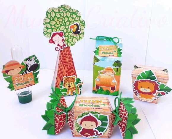 Kit Personalizado Tema Safari