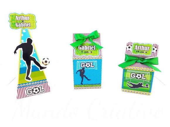 Kit Personalizado Tema Futebol